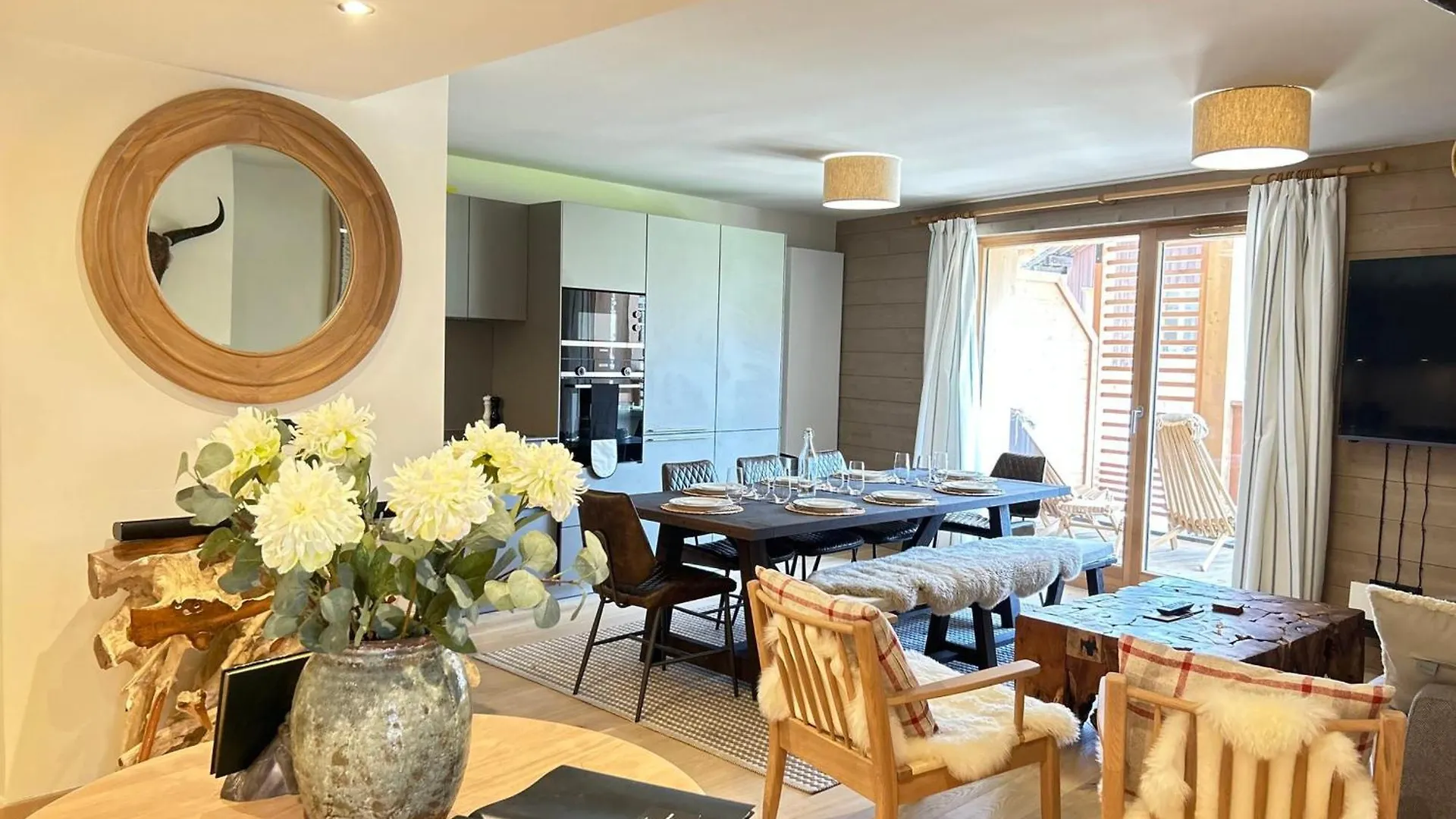 Appartement De Standing Au Centre Des Gets - 8 Couchages, Terrasse, Garage, Proche Pistes - Fr-1-623-325 Les Gets